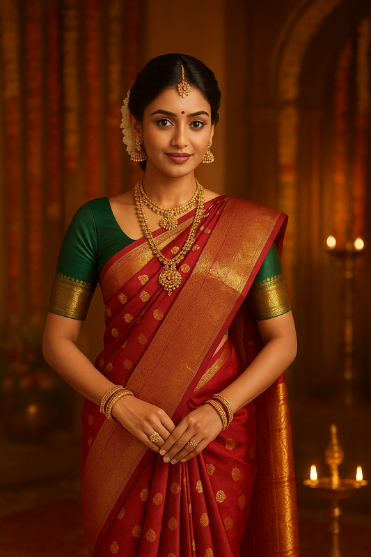 ✨ Timeless Elegance Woven in Silk: The Enduring Legacy of Kanchipuram Sarees ✨