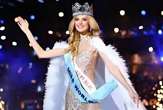Krystyna Pyszkova Dazzles at Miss World 2024: The Saree Sensation Steals the  Show