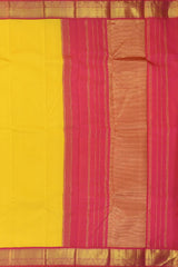 Kancheevaram Silk Saree with Red Benaraspet Border