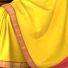 Kancheevaram Silk Saree with Red Benaraspet Border