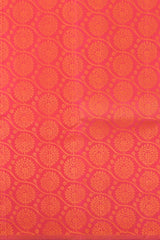 The Classic Elegance of Beige and Rust Pure Kanchipuram Silk Saree