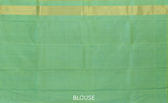 Peach Orange Panache Pure Kanchipuram Silk Saree with Bavanshi Motifs