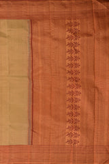 The Classic Copper Tapestry Pure Kanchipuram Silk Saree