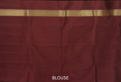 Contemporary Chic: Black Pure Silk Saree with Multi-Color Checkered Borders