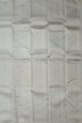 Silver Grey Self-Jaquard Kanchipuram Silk Saree