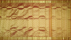 Red Tissue Kanchipuram Silk Saree with Mango Motif