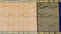 Sandal Colour Kanchipuram Silk Saree with Small Zari Bhutta - Serene Sophistication