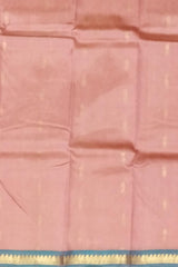 Peach & Sea Green Small Butta Kanchipuram Silk Saree