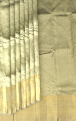 Light Green Self Jacquard Kanchipuram Silk Saree