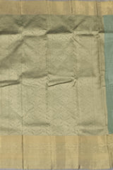 Light Green Self Jacquard Kanchipuram Silk Saree