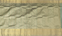 Light Green Self Jacquard Kanchipuram Silk Saree