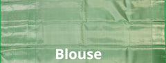 Light Green Self Jacquard Silver Zari Kanchipuram Silk Saree