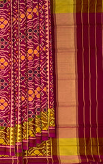 Rani Pink Rajkot Patola Saree