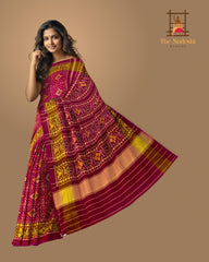 Rani Pink Rajkot Patola Saree