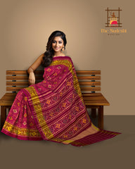 Rani Pink Rajkot Patola Saree