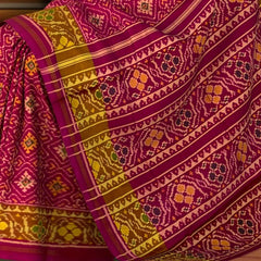 Rani Pink Rajkot Patola Saree
