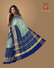 Blue / Teal Rajkot Patola Saree