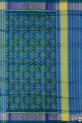 Blue Rajkot Patola Saree