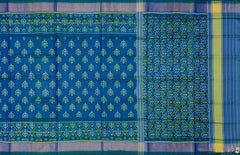 Blue Rajkot Patola Saree