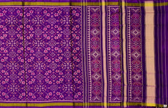 Violet Rajkot Patola Saree