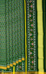 Green Rajkot Patola Saree