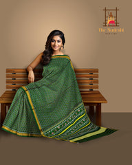 Green Rajkot Patola Saree