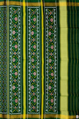 Green Rajkot Patola Saree