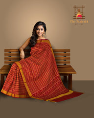 Red Rajkot Patola Saree