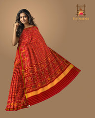 Gajri Red Regular Rajkot Patola Saree
