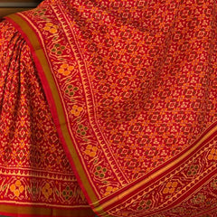 Gajri Red Regular Rajkot Patola Saree