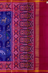 Blue Semi Patan Saree