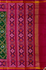 Green Semi Patan Saree