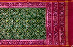 Green Semi Patan Saree