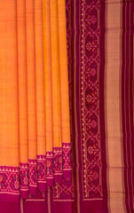 Mustard Yellow Galo Regular Rajkot Patola Saree