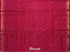 Lemon Yellow Galo Temini Patti Jari Regular Rajkot Patola Saree