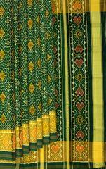 Green Pan Chanda Regular Rajkot Patola Saree