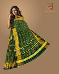 Green Pan Chanda Regular Rajkot Patola Saree