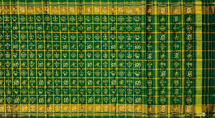 Green Jari Checks Saree