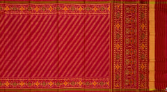 Red Gajri Laheriya Regular Rajkot Patola Saree