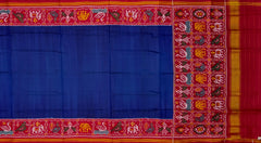 Blue Navy Galo Semi Patan Saree