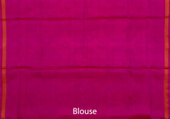 Red Blue Pink Ringni Tal Chabdi Semi Patan Saree