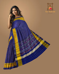 Navy Blue Daliyabhat Patola Saree