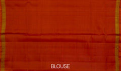 Rust Orange Panchanda Patola Saree