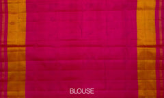 Pink Diamond Hathipoat Bandhani Patola Saree