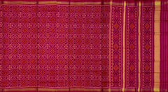 Red Pink Pan Chanda Patola Saree