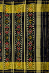 Black Navratna Patola Saree