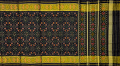 Black Navratna Patola Saree