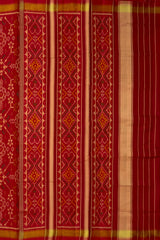 Red Navratna Patola Saree