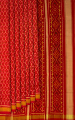 Red Daliyabhat Patola Saree