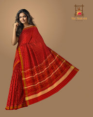 Red Daliyabhat Patola Saree